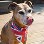 King's Coronation Union Jack Dog Bandana, thumbnail 3 of 7