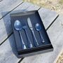 Personalised Four Piece Cutlery Gift Set For Him, thumbnail 3 of 7