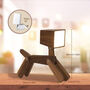 Nordic Table Lamp Wooden Dog, thumbnail 3 of 11
