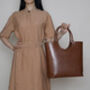 Genuine Leather Tote, thumbnail 9 of 10