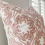 Florina Pink Embroidered Cushion Cover, thumbnail 3 of 4