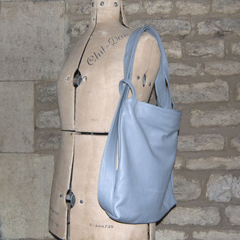 Tote Rucksack Adjustable Soft Leather Bag, 4 of 9