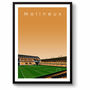 Wolverhampton Wanderers 'Molineux' Art Print Poster A3, thumbnail 1 of 4