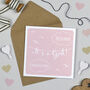 Fluffy Clouds 'It's A Girl' Card, thumbnail 1 of 3