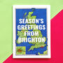 Personalised UK Map Christmas Card Packs, thumbnail 3 of 6