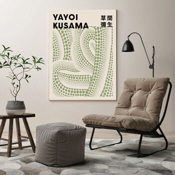 Yayoi Green Art Print, 3 of 3