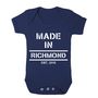 Personalised 'Made In…' Babygrow, thumbnail 6 of 8