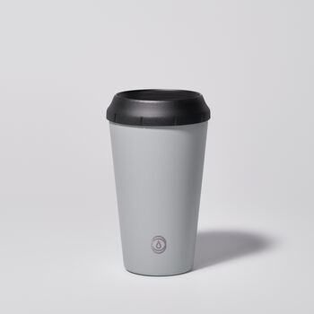 Personalised Premium Reusable Cup 12oz Stone, 4 of 5