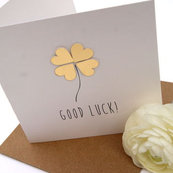 Good Luck Card Luxe Gold, 5 of 7