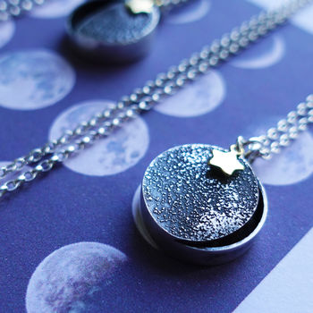 Personalised Moon And Stars Necklace, 4 of 8