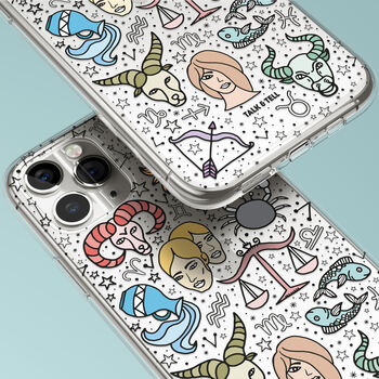 Zodiac Star Signs Phone Case For iPhone, 7 of 10