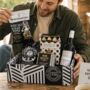 Geometric Wine And Treats Gift Box, thumbnail 1 of 5