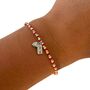 Liverpool Football Club Women Fan Bead Bracelet With Charms, thumbnail 1 of 5