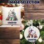 Personalised Samoyed In Christmas Lights, thumbnail 3 of 10