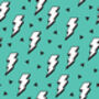 Comic Style Lightning Bolt Wallpaper, thumbnail 3 of 4