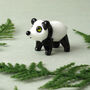 Artisan Glass Panda With Gift Box, thumbnail 1 of 2