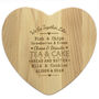 Personalised We Go Together Like Heart Chopping Board, thumbnail 3 of 4