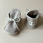 Personalised Eco Friendly Baby Booties, thumbnail 7 of 9