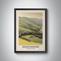 South Downs National Park Poster Art Pint, thumbnail 1 of 8