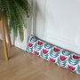 Draught Excluder In 70s Bloom Fabric, Made To Size, thumbnail 1 of 2