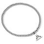 Harry Potter Stainless Steel Deathly Hallows Ball Bead Bracelet, thumbnail 1 of 2