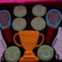 Personalised Tennis Biscuit Tin, thumbnail 5 of 8