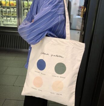 Colour Palette Tote Bag, 4 of 8