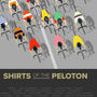 The Shirts Of The Peloton Cycling Poster Print, thumbnail 2 of 3