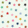 Smiley Stars Wrapping Paper Two Sheets, thumbnail 2 of 5