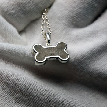 Dog Cremation Ashes Memorial Necklace, 4 of 5