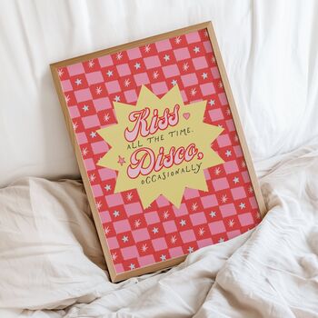 Kiss All The Time, Disco Occasionally Print, 3 of 3