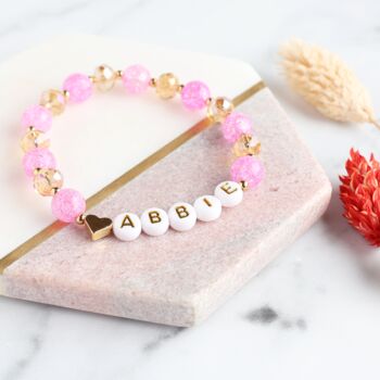 Women's Custom Crystal Bracelet, 2 of 5