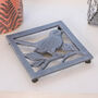Traditional Iron Bird Plant Pot Stand, thumbnail 1 of 10