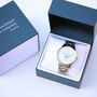 Men's Personalised Watch In White Architect Apollo, thumbnail 5 of 7