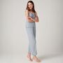 Women's 'Cornish' Bamboo Lace Camisole Pyjama Set, thumbnail 2 of 5