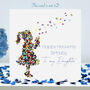 My Daughter Heavenly Birthday Butterfly Kisses Card, thumbnail 1 of 11