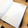 Personalised A4 Diary With An Off Set Design, thumbnail 4 of 5