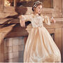 Girl's Gold Regal Princess Dress Up Costume, thumbnail 1 of 6