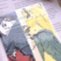 Colourful Illustrated Double Sided Bookmark Set, thumbnail 4 of 9