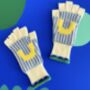 Bloc Fingerless Gloves, thumbnail 5 of 5
