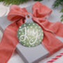 12 Christmas Gift Tags With Bauble Design And Gold Twine, thumbnail 2 of 4