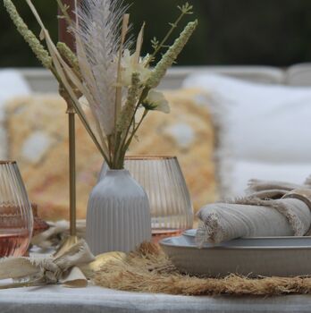 Neutral Boho Style Tablescape In A Box, 10 of 12