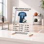 Custom Football Coach Team Acrylic Award, thumbnail 5 of 5