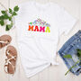 Flower Mama Printed T Shirt, thumbnail 2 of 6