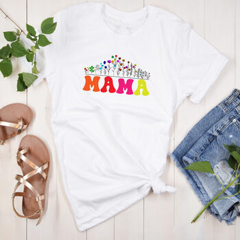 Flower Mama Printed T Shirt, 2 of 6