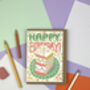 Cake Slice Birthday Card, thumbnail 2 of 2