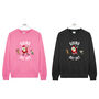 Going Out Out Santa Dab Christmas Jumper, thumbnail 3 of 7