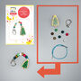 Make Your Own Christmas Tree Keyring, thumbnail 2 of 3