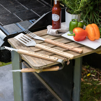 Personalised Father's Day BBQ Tool Kit, 2 of 10