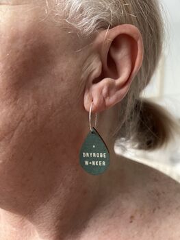 Dryrobe Wanker Earrings, 6 of 7